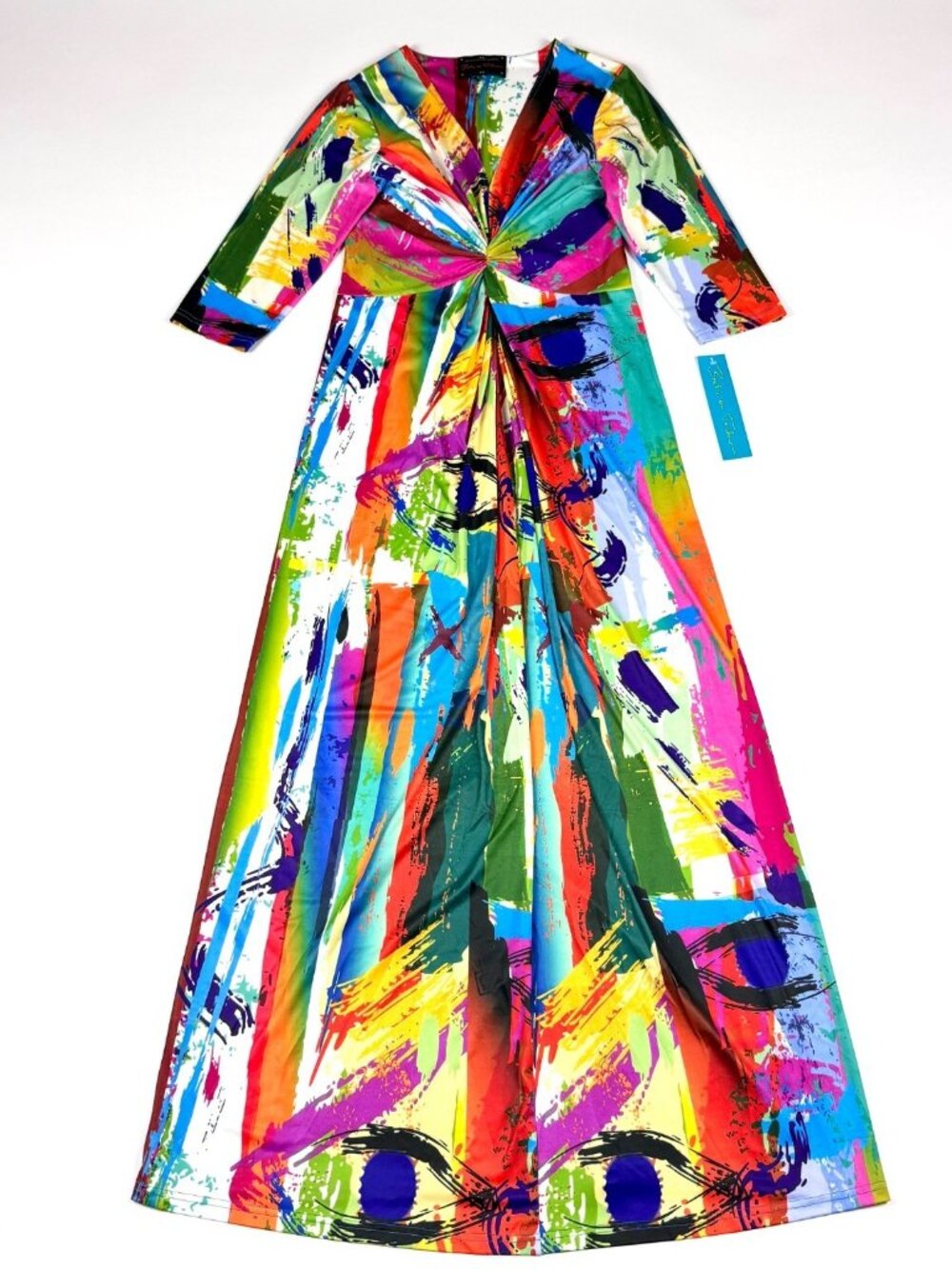 Stunning designer maxi dress - Beatrice von Tresckow - Womens XL NWT New Brush S